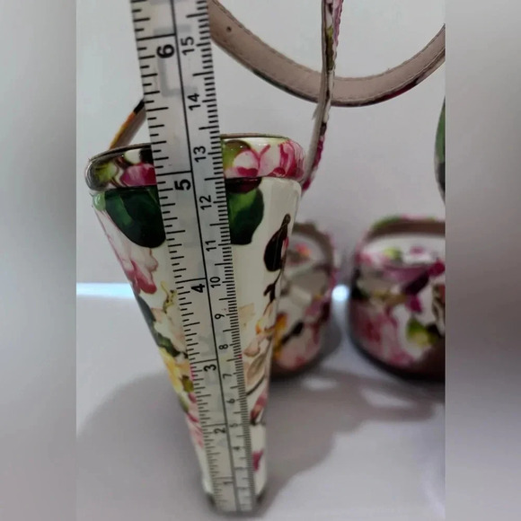 Nicole by Nicole Miller Floral Print Stiletto Heels Size 9M - Picture 6 of 8